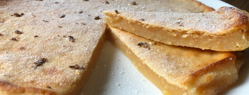 Dzelteno zirnīšu citrona kūka